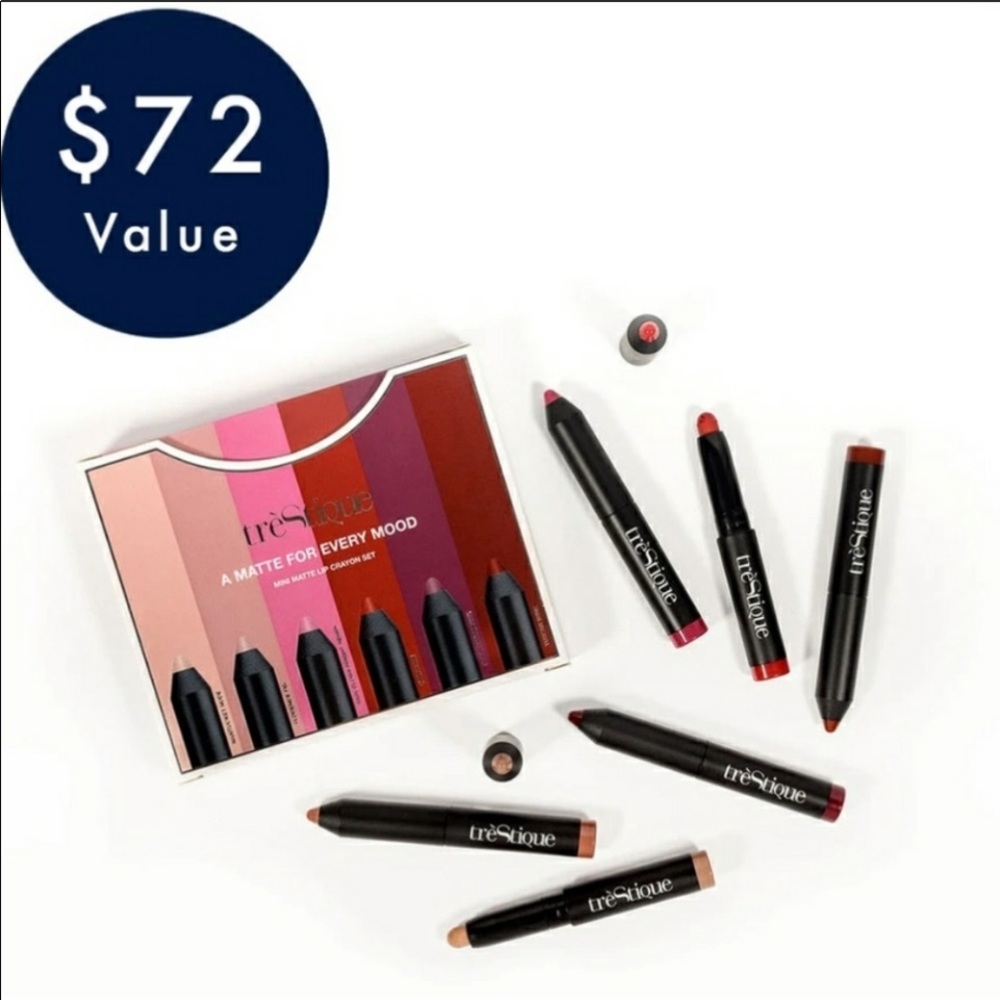 Trestique a Matte For Every Mood set of 6 💄 new